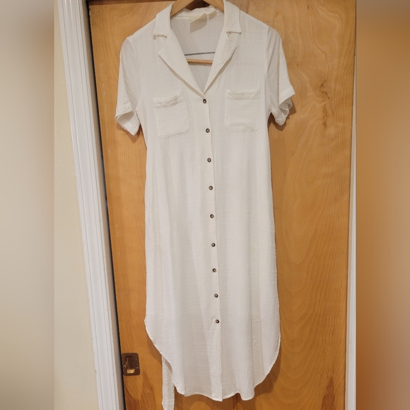 Maeve sleeveless Anthropologie cream/white lining dress size XS - Picture 5 of 7